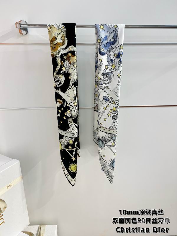 Dior Silk Scarf 90X90cm  E072821